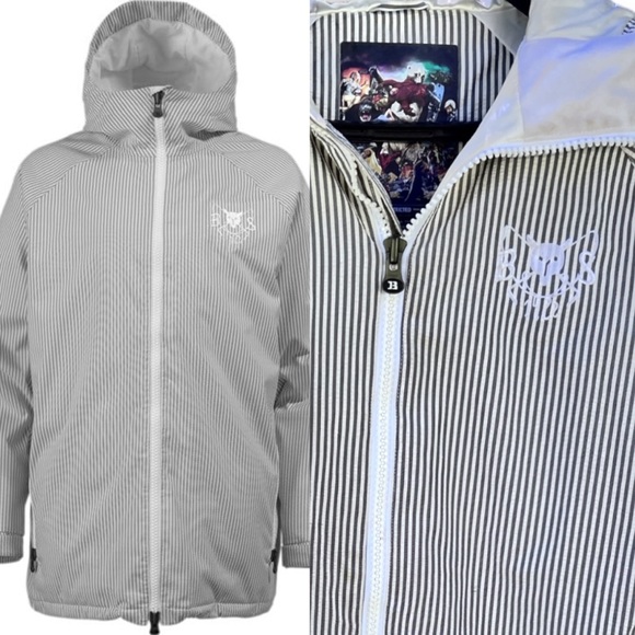 Burton Other - Burton Restricted Kilter Jacket Small Snowboarding Jacket Striped Ski Long